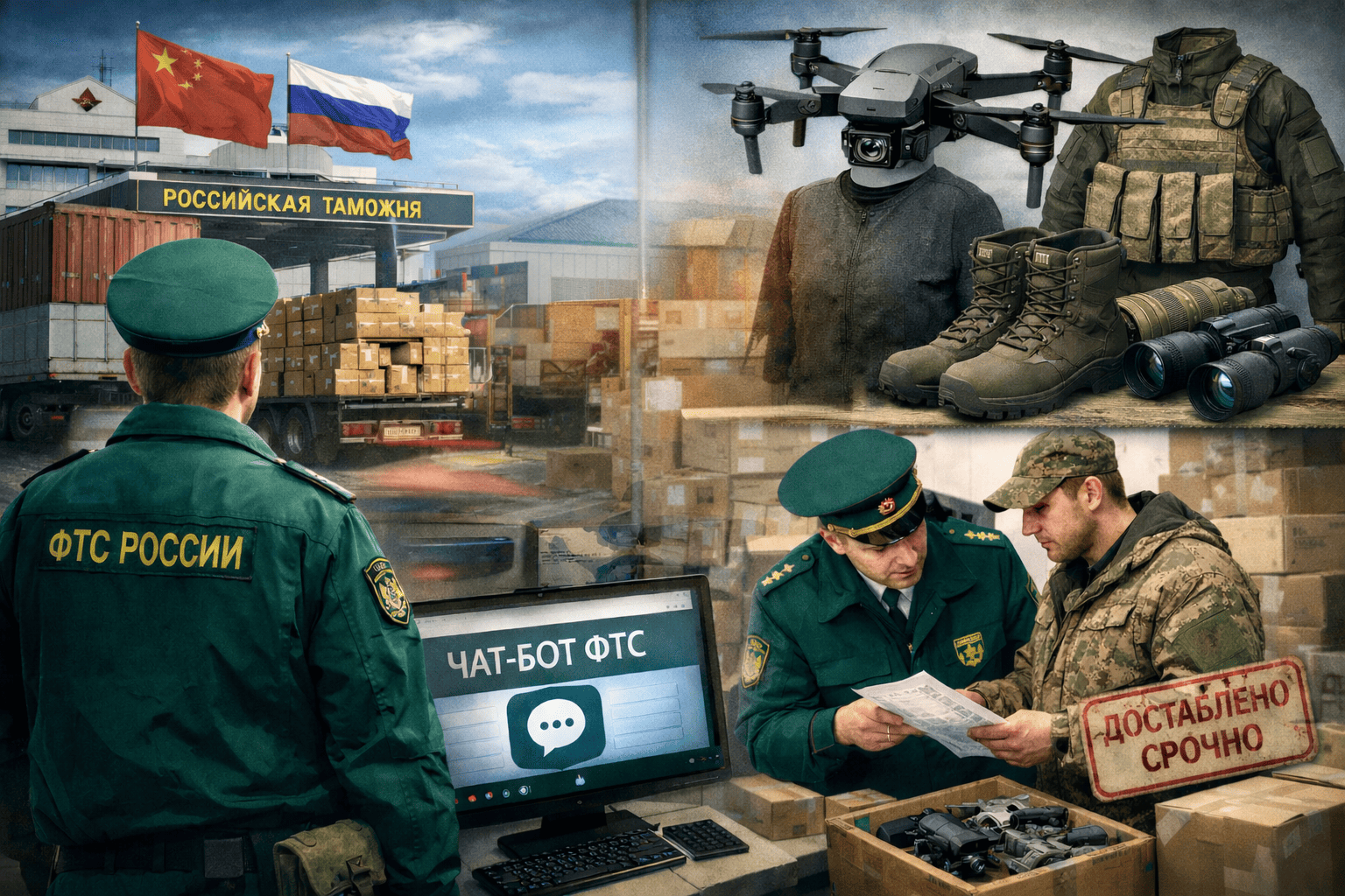 ФТС опровергла усиление мер таможни при ввозе товаров для СВО из Китая