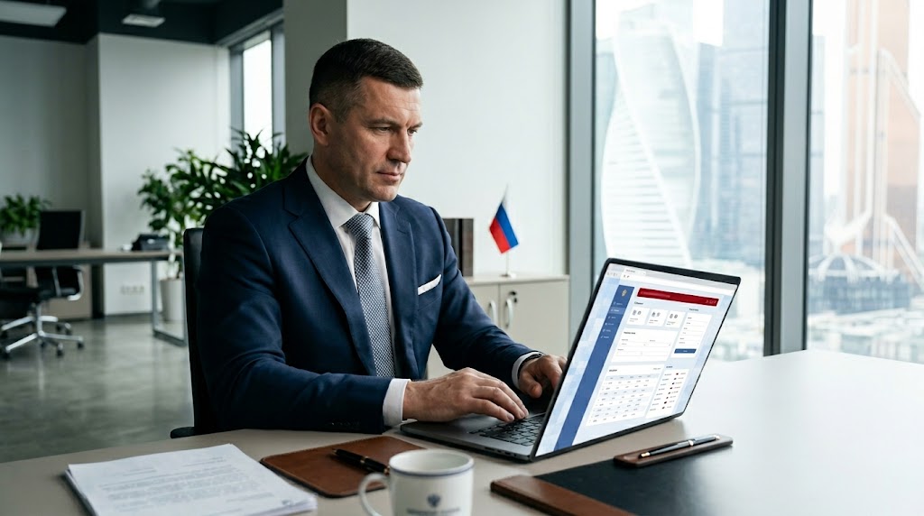Импортёр работает в личном кабинете участника ВЭД на портале ФТС